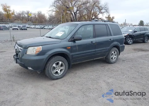 2006 Honda Pilot Ex z USA, uszkodzony, nr VIN 2HKYF18416H552746